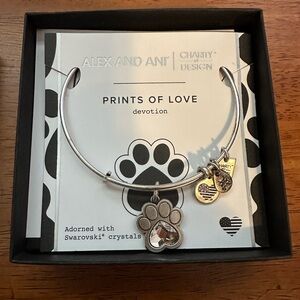 ALEX AND ANI “Prints of Love” with Swarovski Crystal.